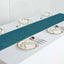 Polyester 12"x108" Table Runner Peacock Teal - Durable & Wrinkle-Resistant Table Decor