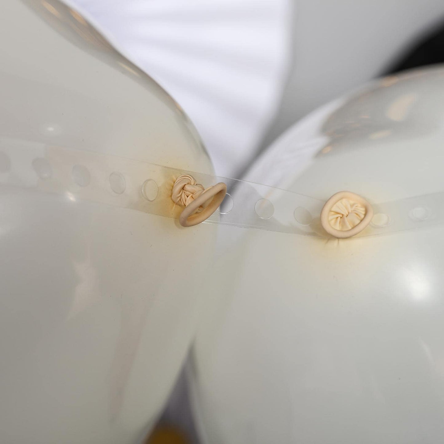 Set of 4 Balloon Arch Kit - Decorating Strips, Balloon Tie Tool, Glue Dots and Curling Ribbon for Party Decorations