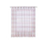 2 Pack White Blush Cabana Print Faux Linen Curtain Panels With Chrome Grommet - 52"x84"