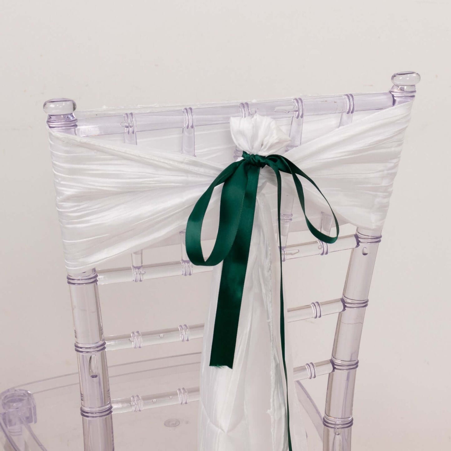 100 Yards 7/8" Hunter Emerald Green Single Face Decorative Satin Ribbon