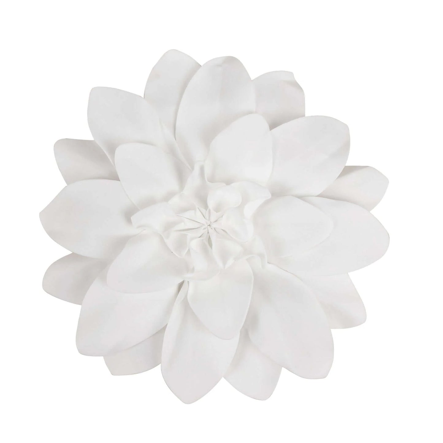 4 Pack 16" White Real-Like Soft Foam Craft Daisy Flower Heads