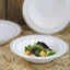 10-Pack Plastic Soup Bowls White with Silver Rim - Stylish Disposable Bowls for Parties 12oz