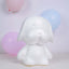 12.5" DIY White 3D Modeling StyroFoam Puppy, Polystyrene Craft Foam Animal