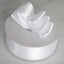 50 Yards 1.5" White Single Face Decorative Satin Ribbon