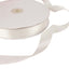 100 Yards 7/8" White Single Face Decorative Satin Ribbon