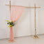 Blush Sheer Backdrop Drape â€“ 5ft x 14ft Wedding Arch & Ceiling Decor Panel, Wrinkle Free with Soft Shimmer