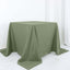 Polyester Square 90"x90" Tablecloth Dusty Sage Green - Wrinkle-Resistant & Durable Table Cover