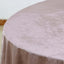 Velvet 72"x72" Table Overlay Square Tablecloth Mauve - Premium Soft Finish Table Topper