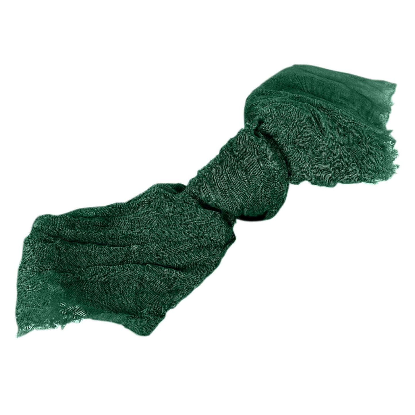 5 Pack Gauze Cheesecloth 24"x19" Napkins Hunter Emerald Green Reusable Dinner Napkins