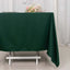 Scuba Square 70"x70" Tablecloth Hunter Emerald Green - Wrinkle Free & Stain Resistant Table Cover