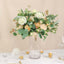 6-Pack Glass Flower Vases Cylinder Design Heavy Duty Clear - Stylish Centerpieces for Weddings 12"