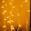 30ft Warm White 100 LED Connectable String Lights, 120V Fairy Lights