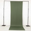 Dusty Sage Green 4-Way Stretch Spandex Event Curtain Drapes, Wrinkle Free Backdrop Event Panel with Rod Pockets - 5ftx14ft