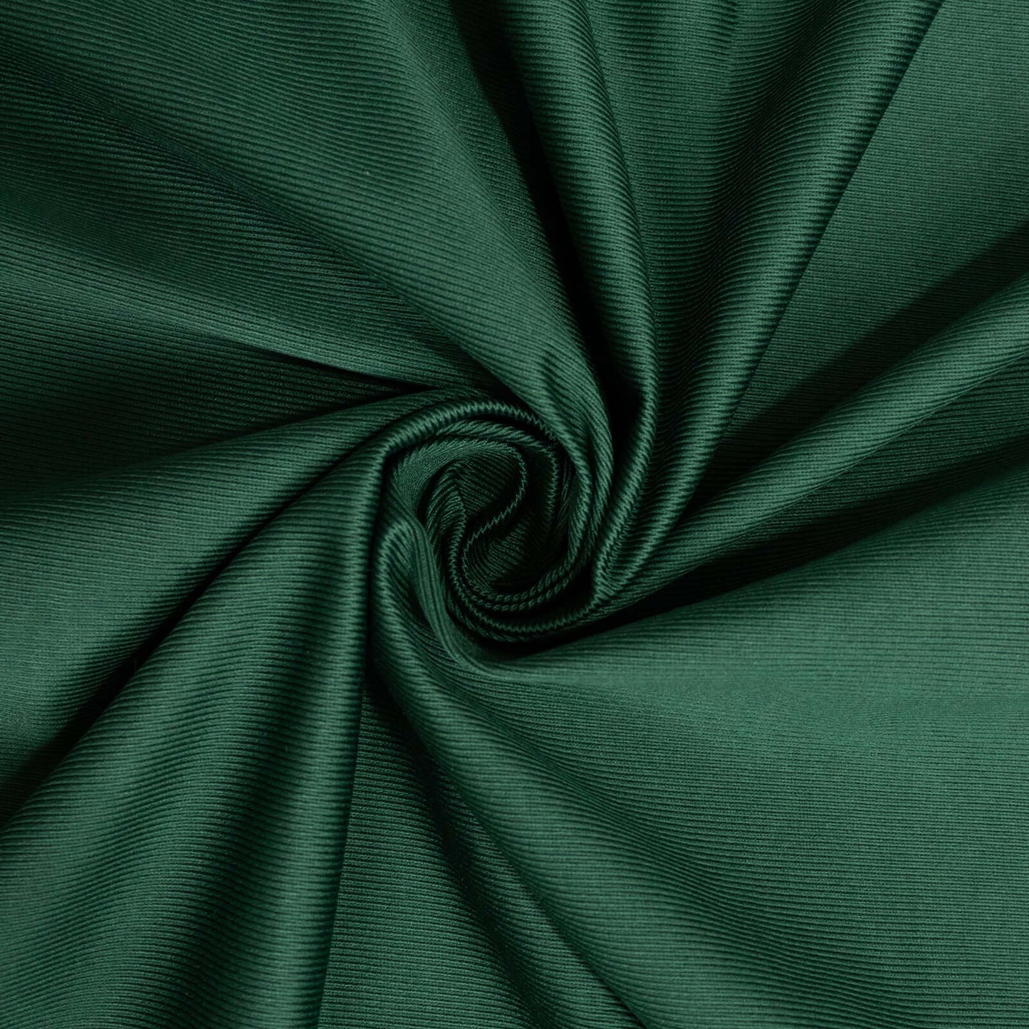 Hunter Emerald Green Scuba Polyester Event Curtain Drapes, Durable Flame Resistant Backdrop Event Panel Wrinkle Free with Rod Pockets - 5ftx14ft