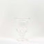 2-Pack Glass Mini Pedestal Flower Vases in Classic Roman Urn Style Clear - Sophisticated Wedding Table Centerpieces 6"