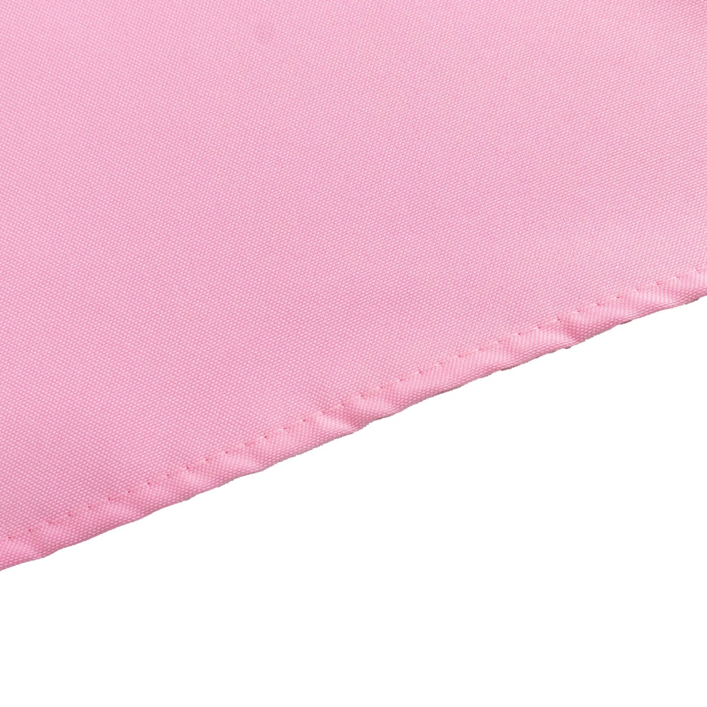 Premium Polyester Square Tablecloth 70"x70" Pink 220GSM Wrinkle-Resistant Table Cover