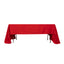 Lamour Satin 60"x126" Rectangle Tablecloth Red - Soft & Silk-Like Table Cover