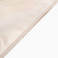 Satin 72"x72" Table Overlay Square Tablecloth Beige - Smooth Finish Table Cover