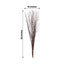 6-Pack Natural Birch Tree Branches 46" Natural - Versatile Extra Long Decorative Dried Willow Twigs Sticks for Vase Centerpiece Wedding Decor
