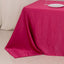 Lamour Satin 90"x156" Rectangle Tablecloth Fuchsia - Luxurious, Soft Seamless Table Cover