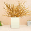 10-Pack Artificial Manzanita Tree Branch Metallic Gold for Vase Filler Home Wedding Centerpiece Ornament 14"
