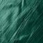 Taffeta 90"x90" Table Overlay Square Tablecloth Hunter Emerald Green - Accordion Crinkle Table Cover