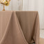 Premium Polyester 90"x132" Rectangle Tablecloth Nude - Seamless 220GSM Stain-Resistant Table Cover