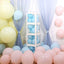 2 Pack 12" White Clear Baby Shower Party Decoration Boxes, Transparent DIY Balloon Boxes