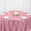 Sequin 120" Round Tablecloth Pink - Seamless Glittering Table Cover