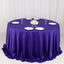 Scuba Round 132" Tablecloth Purple - Wrinkle Free & Stain Resistant Seamless Table Cover