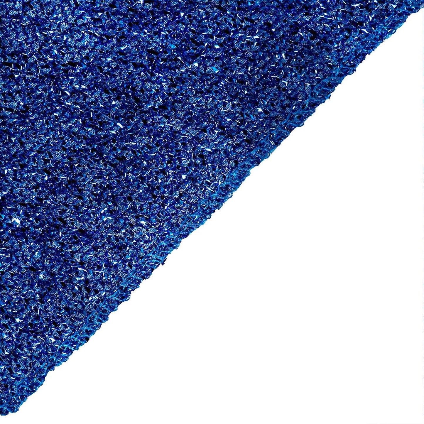 20ftx10ft Royal Blue Metallic Shimmer Tinsel Event Curtain Drapes, Backdrop Event Panel