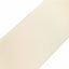 Polyester 12"x108" Table Runner Beige - Durable & Wrinkle-Resistant Table Decor