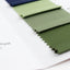Scuba Polyester Fabric Sample Book - 30 Colors, High-Quality Swatches for Upholstery, Sewing and Craft Projects