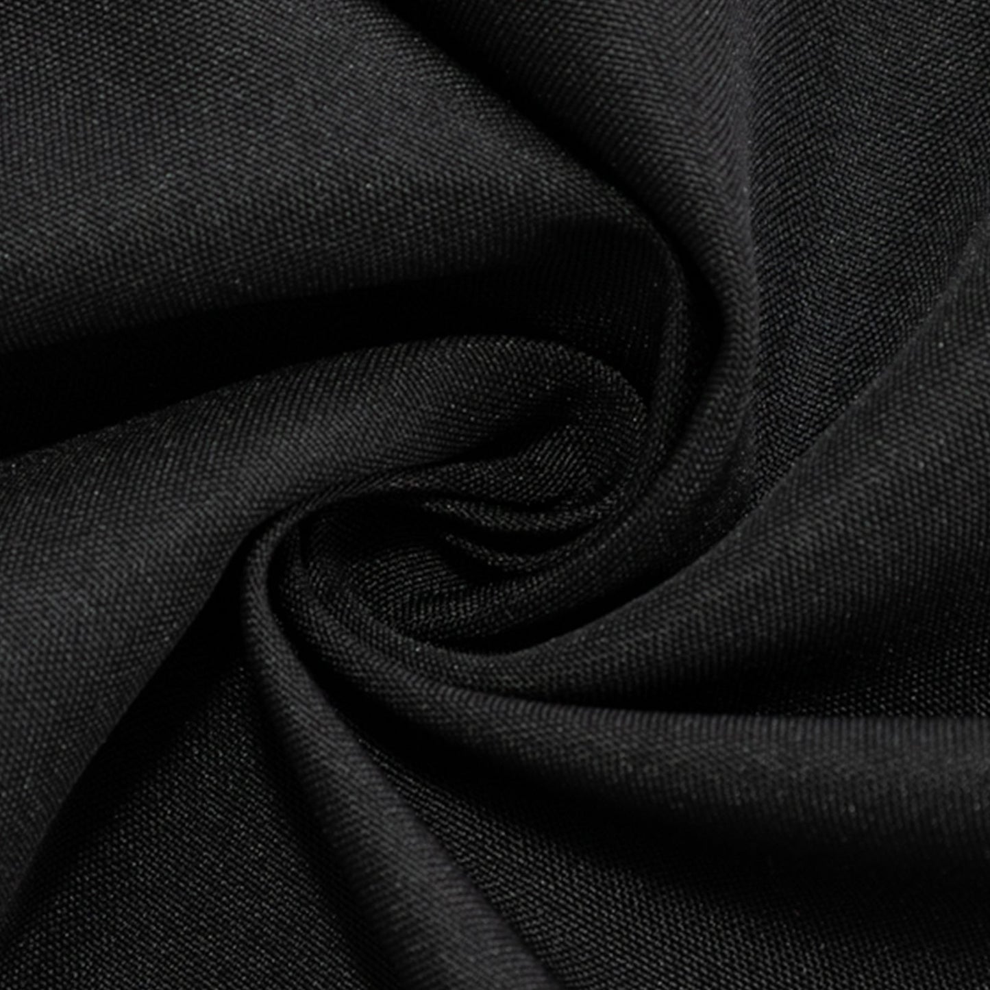 Fire Retardant Premium Polyester 60"x102" Rectangular Tablecloth Black - High-Performance Table Cover