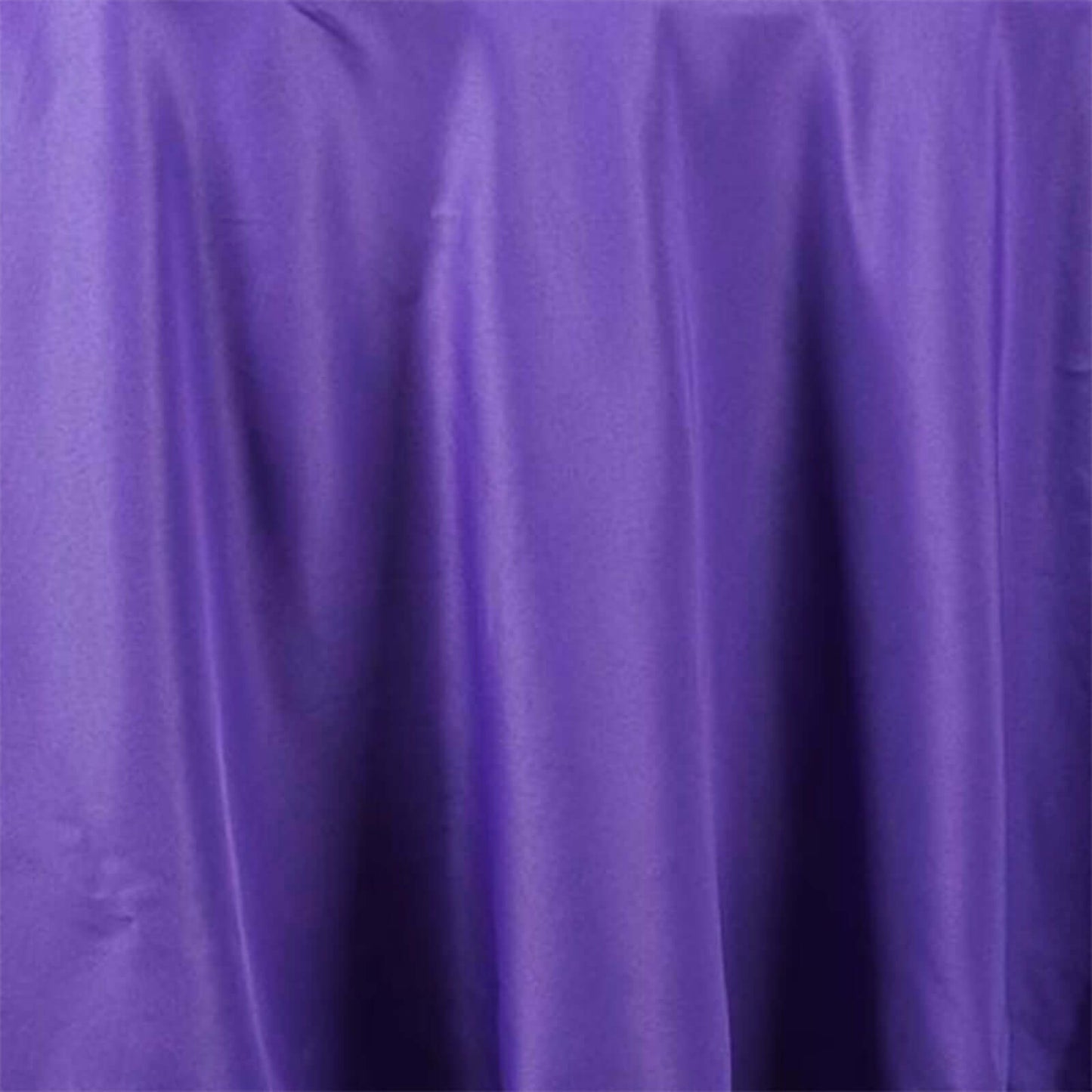 Polyester 120" Round Tablecloth Purple - Seamless Wrinkle-Resistant Table Cover