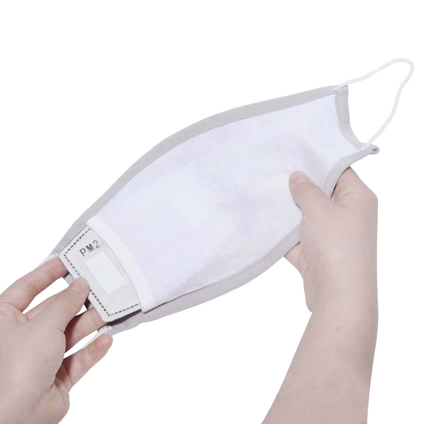 30 Pack Stick On Face Mask Filter PM 2.5, Activated Carbon Filter Insert With 5 Layer Filtration For Cloth Mask