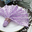 Sequin 20"x20" Napkin Lavender Lilac - Shimmering Dinner Napkin