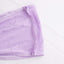 5 Pack Stretch Spandex Chair Sashes Lavender Lilac - Reusable Chair Bands with Silver Diamond Ring Slide Buckle 5"x14"