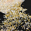 14400 Pcs Faux Diamond Rhinestone Vase Fillers Gold/Silver, Wedding Table Scatter Gems Sparkling Decorative Design 3mm