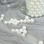 1000-Pack Faux Craft Pearl Beads White - Smooth Beads with Holes for Vase Filler Jewelry Making Bridal Accessories & Event Decor 10mm