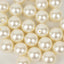 120-Pack Faux Craft Pearl Beads Ivory - Glossy Beads with Holes for Vase Filler Jewelry Making Bridal Accessories & Event Decor 20mm