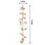 6ft Blush Artificial Silk Peony Hanging Flower Garland, Faux Vine