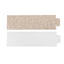 50-Pack Paper Napkin Rings Beige Glitter - Stylish Disposable Napkin Holders 1.5"
