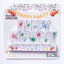 LED Cake Topper Multicolor Flashing Clear Acrylic - Perfect Happy Birthday Party Decor 5"x3"