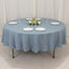 Premium Polyester 90" Round Tablecloth Dusty Blue - Stain and Wrinkle-Resistant Design with 220GSM Thickness Table Cover