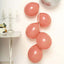 25 Pack 12" Matte Pastel Dusty Rose Helium Air Latex Party Balloons