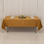 Lamour Satin 60"x102" Rectangle Tablecloth Gold - Durable & Silky Soft Feel Table Cover for Weddings & Banquets