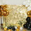 Shiny Gold Square Sequin Shimmer Wall Party Photo Backdrop, 24sq.ft Active Spangle Wall Art DÃ©cor Panels - 24 Panels
