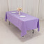 Premium Polyester 60"x102" Rectangle Tablecloth Lavender Lilac - Durable 220GSM Wrinkle-Resistant Table Cover