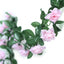 6ft Pink Artificial Silk Rose Garland UV Protected Flower Chain